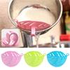 1 Pack Durable Leaf Half Round Rice Washing Sieve Cleaning Gadgets Kitchen Clip