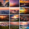 5D DIY Diamond Painting Sunset and Evening Scenery Picture Full Diamond Embroidered Mosaic Rhinestone Picture Cross Stitch Kit