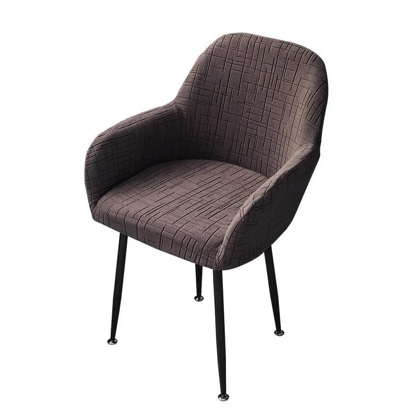 Elastic High Arm Chair Covers All-inclusive Washable Dining Chair Slipcover Removable Armchair Case for Home Hotel Wedding Party