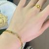 Женские ювелирные изделия легкий роскошный браслет модный ручной орнамент не выцветающий ручной ювелирный браслет вечеринка