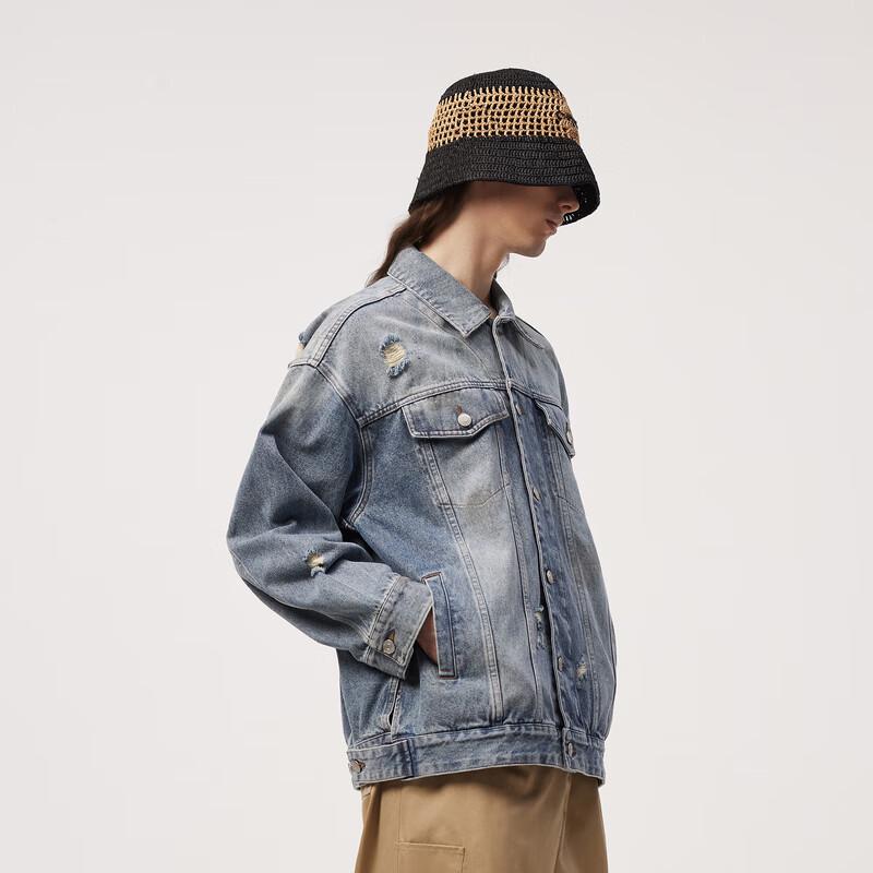 Croquis Men's 2024 Spring Soft Denim Jacket