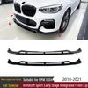 BMW X3 G01/X4 G02 Sport 2018-21 Черный Воин Передний Сплиттер Губы Модификация