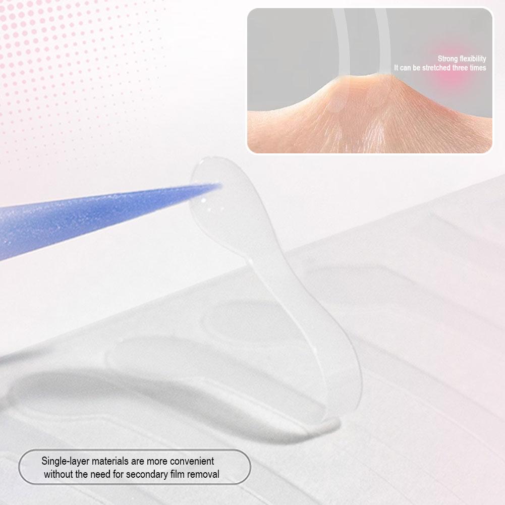 Transparent PE Breath Nasal Strips 2 Supports Stop Makeup Patches Better Nose Breathing Sleepin A4S2