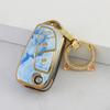 For Fiat Car Key Case TPU Boyue 500Grande Pondo Bravo Marble Key Case