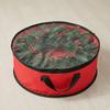 Transparent Window Christmas Garland Organizer Dust-proof Xmas Decor Storage Pouch  Holiday