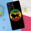 Rasta Lion Reggae Bob Marleys Back Case For Samsung Galaxy S25 S24 S23 S22 S20 Ultra S9 S10 Plus S21 FE S25 FE Soft Cover