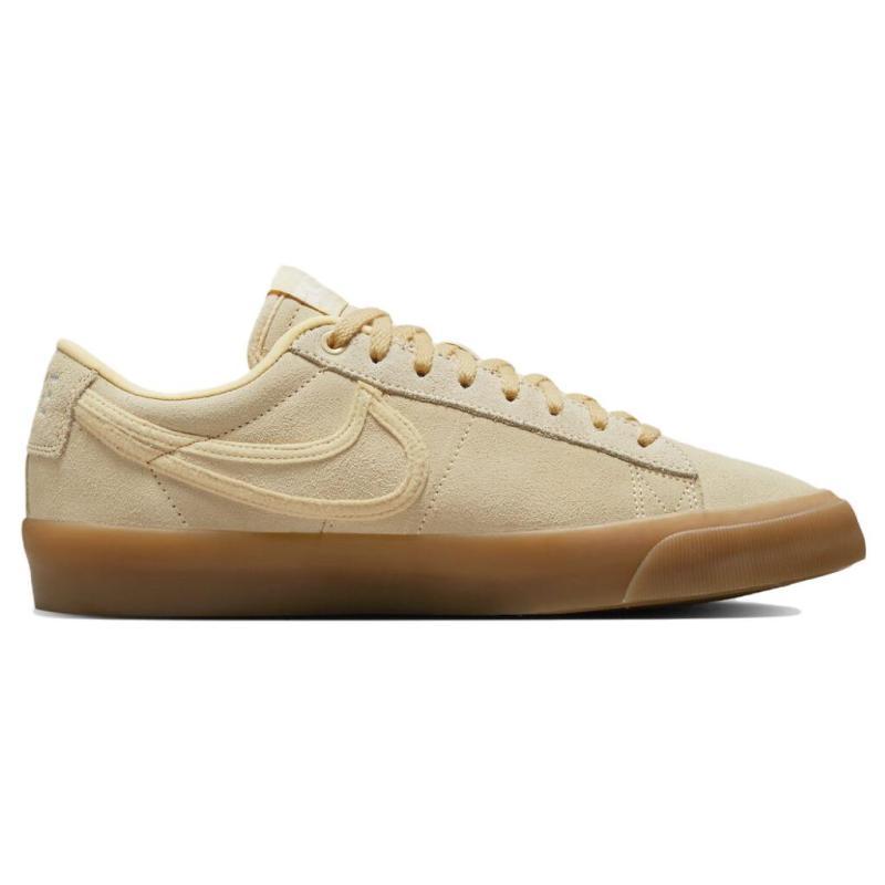 Nike Sb Blazer Low Pro Gt Pale Vanilla Gum Skateboard Shoes FN7404-200