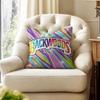 Classic BBackwood Cushion Cover Natural Linen Organic Fabric DoubleSided Printing Couch Pillow Covers Home Decor