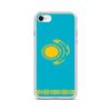 Coque iPhone - Multicolore - Drapeau Kazakhstan - Souple - Silicone - Compatible iPhone 8