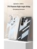 Прозрачный ТПУ чехол Samsung S26 Ultra с подушкой безопасности и большим вырезом для камеры