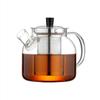 Glass Teapot with Removable Infuser Stovetop Safe, Large Tea Pot for Loose Tea and Blooming Tea Tea Kettle for Home