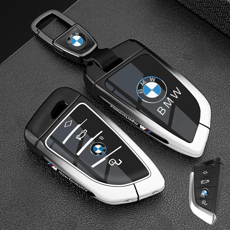 Чехол-оболочка-сумка из цинкового сплава для автомобильного ключа для BMW 1 2 3 4 5 6 7 Серии X1 X3 X4 X5 X6 X7 F20 G20 G30 G05 G11 F15 F16 G01 G02 F48