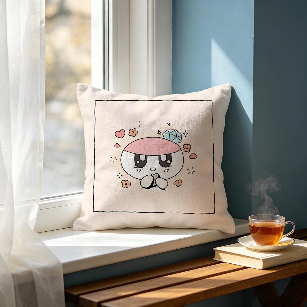 Cute BBongbonged Cushion Cover Cushion Cover Set Pcs x x x Pillowcase Decorative Sofa Home Decor
