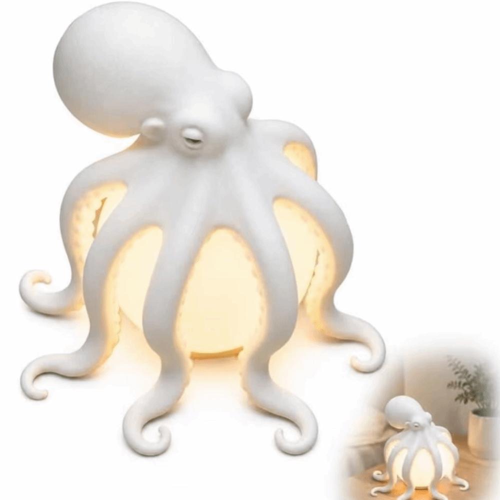 Cute Shape Octopus Desk Lamp Creative Home Decor Lovely LED Night Light Halloween Parties