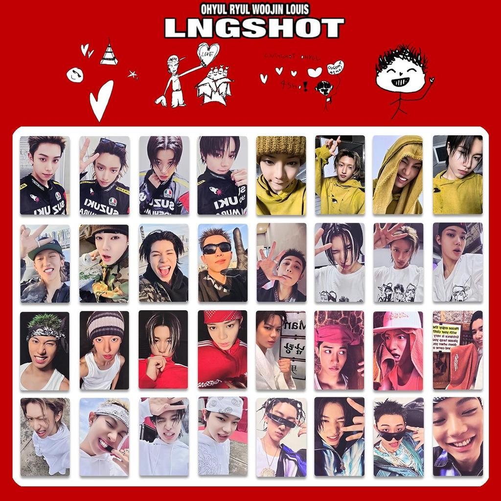 LNGSHOT Альбом с лобстерами Shot Callers Специальное издание Фотокарточки и Коллекция эксклюзивных карт