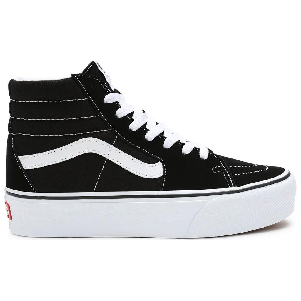 Vans Sk8-Hi Platform 2.0 Модные спортивные высокие кеды для скейтборда Женские кроссовки Черные VN0A3TKN6BT1