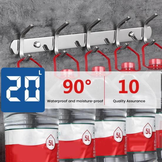 Настенные крючки для полотенец, прочные вешалки для одежды, устойчивые к ржавчине, прочные, выдерживающие большую нагрузку, легкие