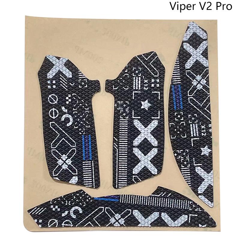 Наклейка на рукоятку мыши, наклейка ручной работы, нескользящая, всасывающая пот для Razer Viper