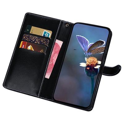 IDEWEI Чехол для Samsung Galaxy A36 5G/A56 5G, откидная крышка из ПУ кожи с текстурой крокодила