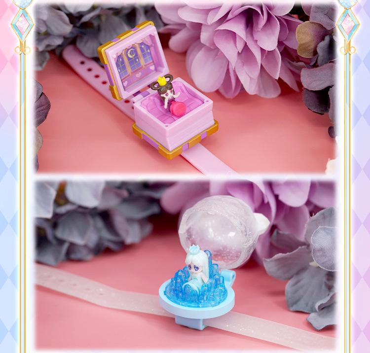 Ye Luoli Ice Princess Jewelry Set: Gem Bracelet & Love Ring - Girls' Toys & Gifts