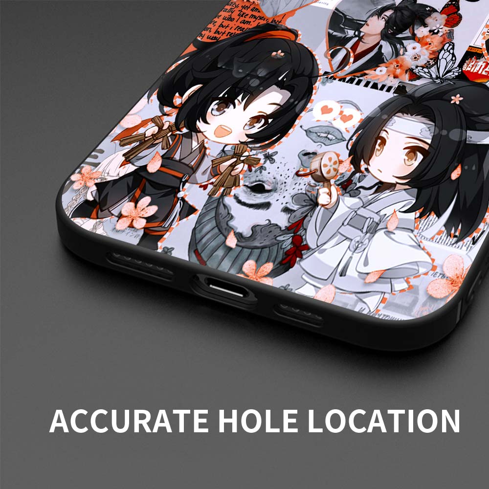 Mo Dao Zu Shi Wei Wuxian чехол с книгой в стиле аниме для iPhone 13 14 11 12 Pro Max 7 8 Plus SE X XR XS Роскошные силиконовые чехлы для телефонов