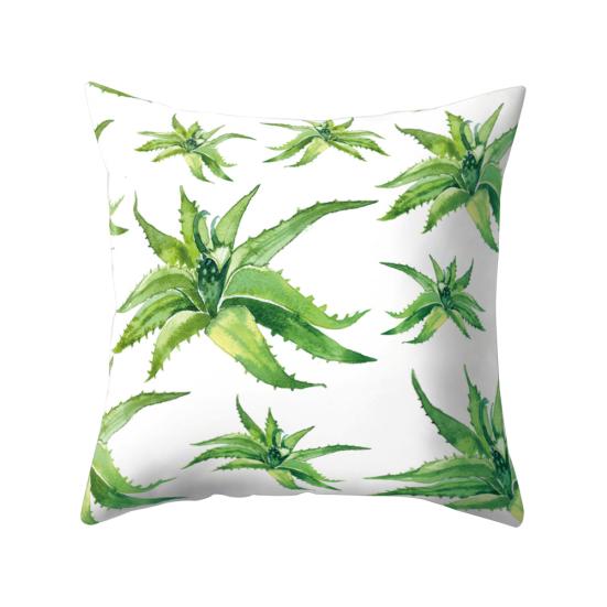 Талос Свежие листья монстеры Цветок Пледы Наволочка Чехлы для подушек Декор для дивана-кровати