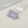 Lightweight Earphone Bag with Buckle Mini Earphone Pouch Cute Coin Purse  for AirPods