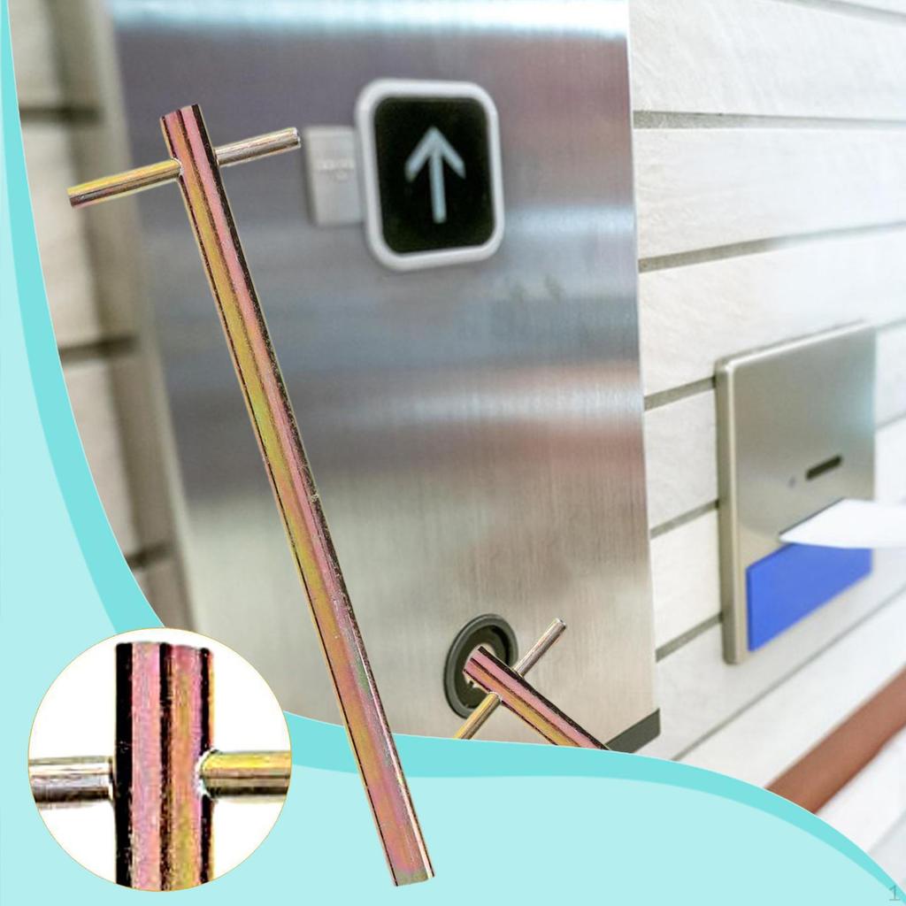 Elevator Door Key Triangle for Shopping Mall Building Emergency