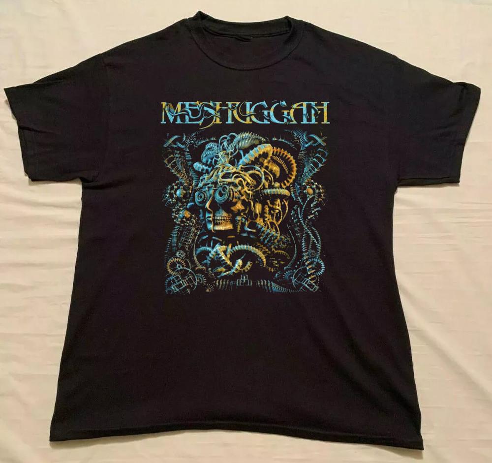 Meshuggah Band Black Cotton Shirt Full Size S5XL IA826 Unisex unisex T-Shirt