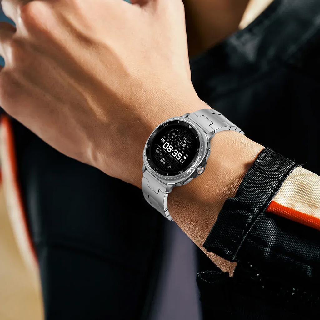 Роскошный титановый ремешок для Samsung Galaxy Watch 8/8 Classic Мужской деловой браслет для Samsung Watch Ultra 47 2025/2025 Металлический ремешок