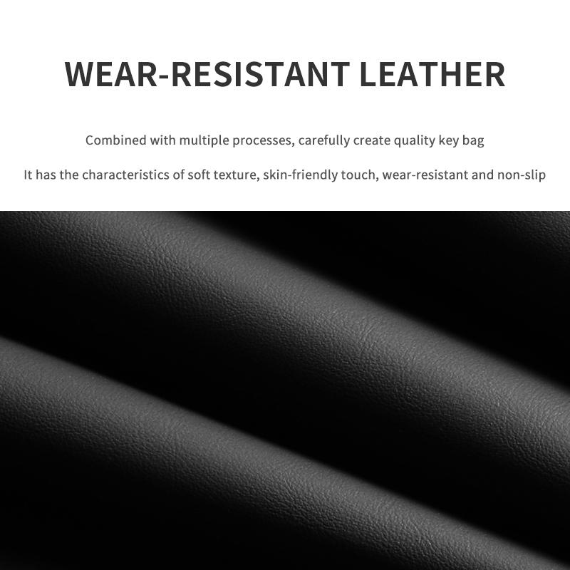 Leather Car Smart Key Fob Holder Case Cover Shell For Mercedes Benz C E S Class GLC W206 C260 C300 S450 S500 W223 W214 E300 S400