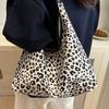 Нишевая Дизайнерская Леопардовая Сумка Подмышкой Женская Ретро Простая Сумка Через Плечо Повседневная Сумка