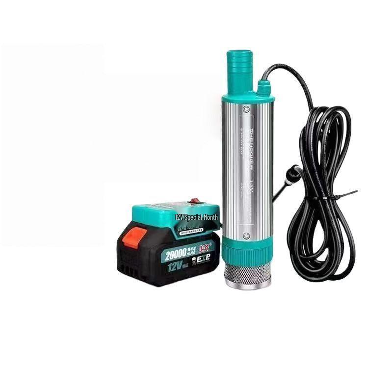 12V Dual-Use Self-Priming Electric Pump for Oil & Water Transfer