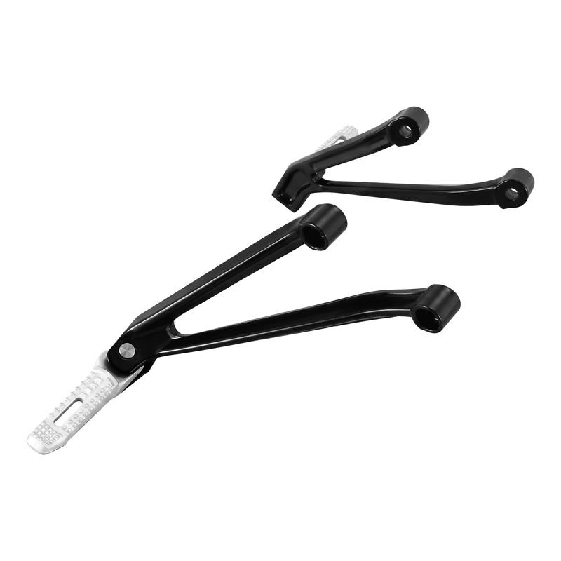 Motorcycle Rear Footrest Passenger Foot Pegs Brackets For BMW S1000RR 2009-2017