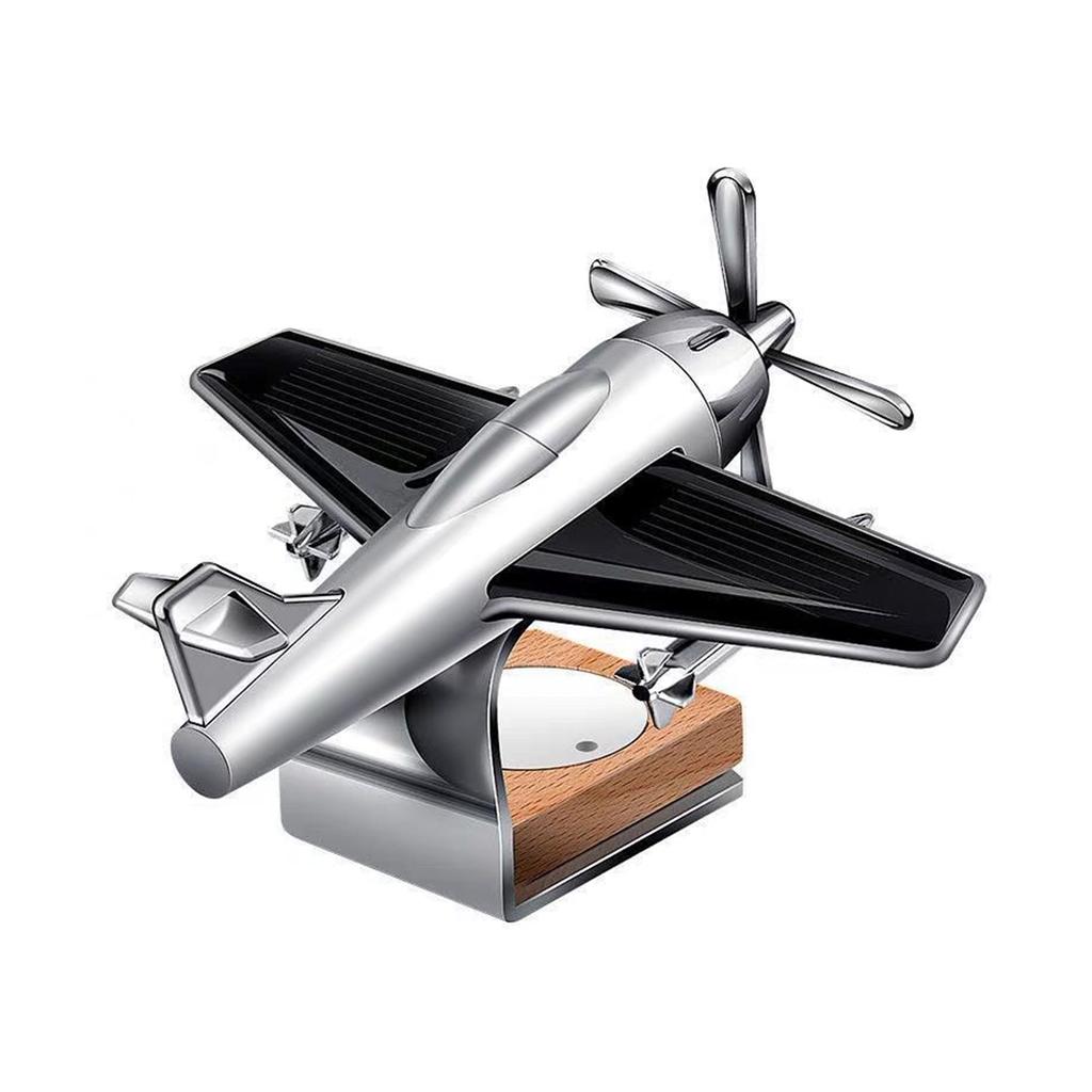 Car Solar Aircraft Air Freshener Airplane Aromatherapy Diffuser Ornaments Mini Car Perfume Air Freshener Fragrance Car