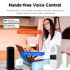 Tuya ZigBee Датчик открытия/закрытия двери/окна 130 дБ Звуковой контроль Alexa Детекторы двери Открытие/Закрытие Удаленный контроль через приложение Системы световой сигнализации