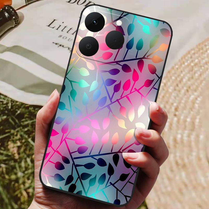 Для Realme 15T Чехол Новая Мода Милый Мультяшный Роскошный Мягкий Силиконовый Чехол Для Realme 15T Realme15T противоударный Funda 6.57" Coque
