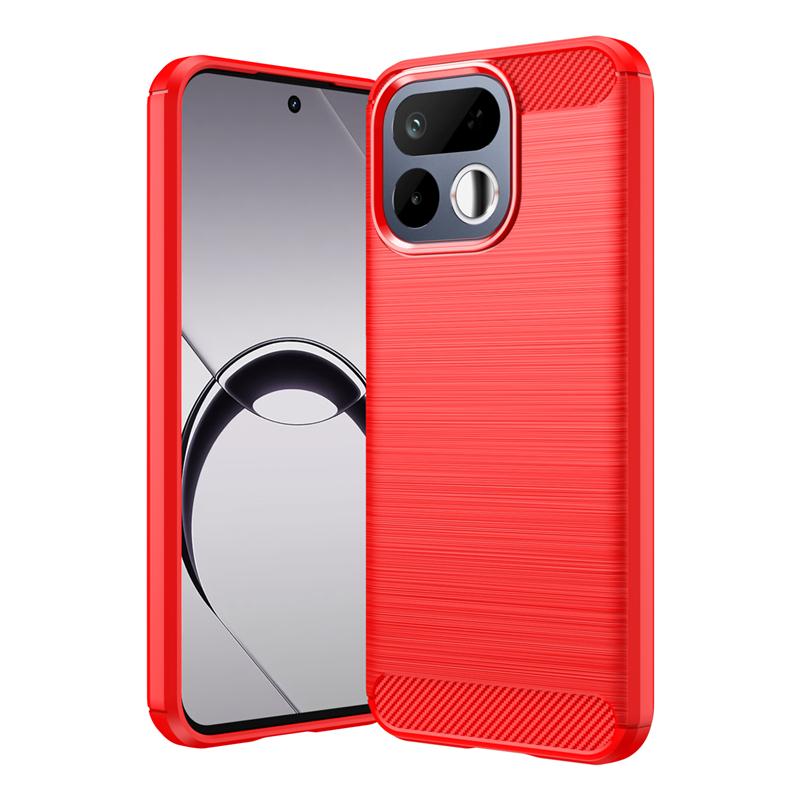Чехол для Realme 16T Чехол из углеродного волокна Силиконовый ТПУ Мягкая резина Защитный чехол для телефона Чехол для Realme 16T Чехол для Realme 16T