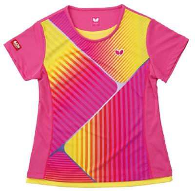 Butterfly Форма для настольного тенниса Ray Calade Shirt 45029 Pink O Womens (008)
