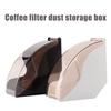 Coffee Filter Holder With Lid, Suitable For Cone-shaped Coffee Filters