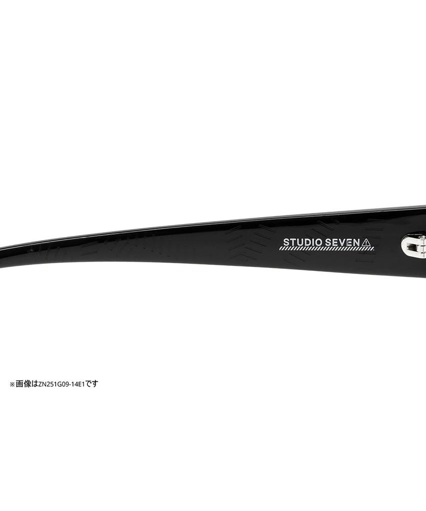 Солнцезащитные очки Zoff STUDIO SEVEN Овальные Горизонтальные Цветные Линзы Защита от УФ-лучей Унисекс (Черный, ZN251G09_14E2) Мужской, Женский, [5517-145]