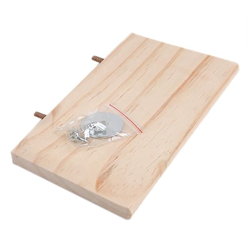 1 шт. 13*9 см подставка для попугая, квадратная деревянная подставка для хомяка, деревянная подставка для волнистого попугайчика, подвесная игрушка