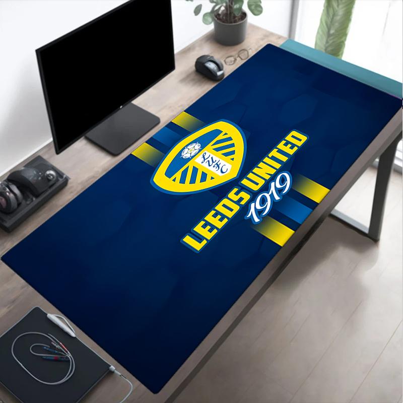 Leeds United Crest Legacy Mouse pad, Gaming Mouse Pad, keyboard pad, Desk Decor for computer notebook Fan Gift Birthday Gift