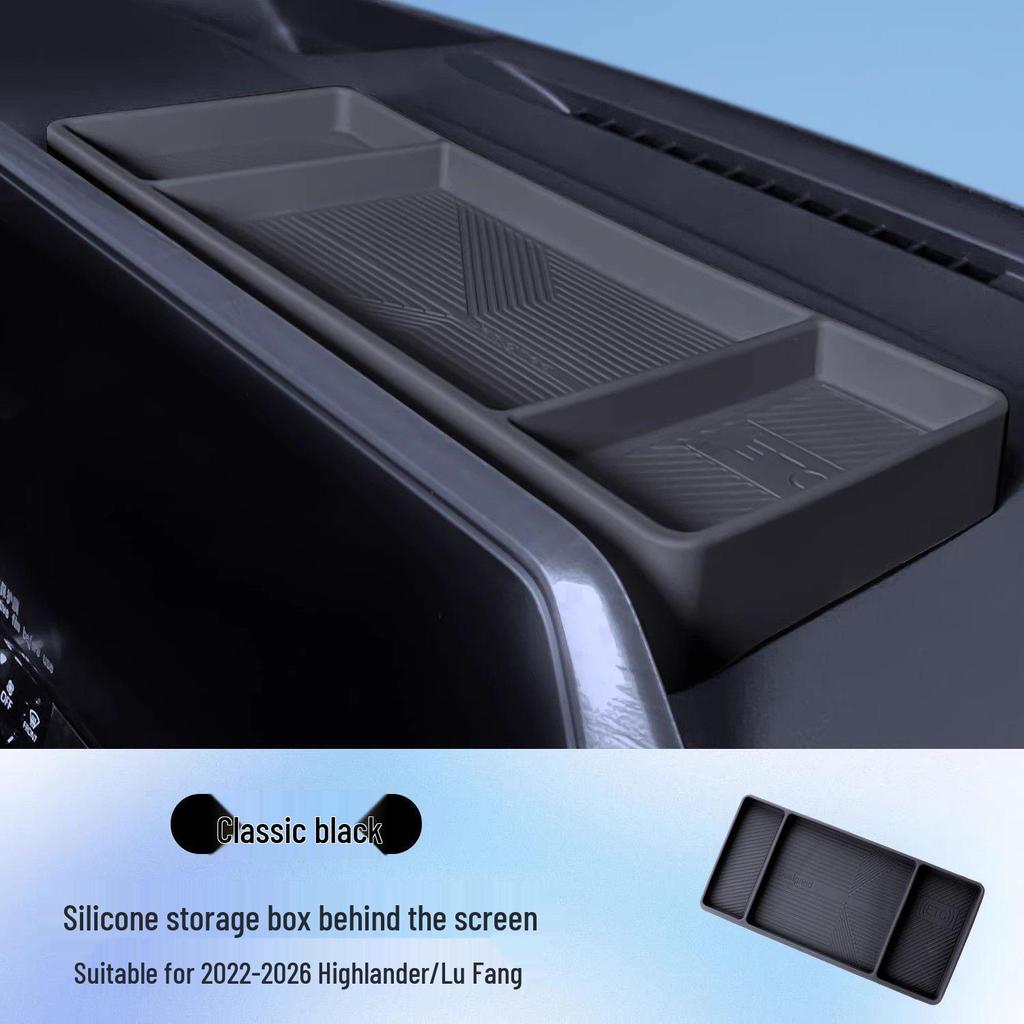 Силиконовый контейнер для хранения для новых Toyota Camry/RAV4/Wildlander (9-е поколение) Аксессуары для салона автомобиля