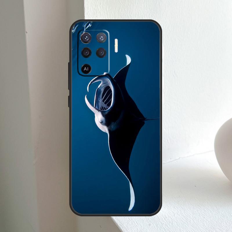 Чехол с изображением ската для OPPO A80 A60 A40 A5 A6 Pro A15 A17 A57 A16 A76 A96 A18 A38 A58 A78 A98 A54 A74 A94