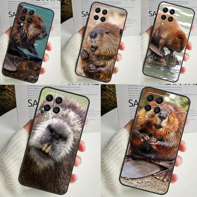 Животное Бобер для Samsung Galaxy M55 M15 M13 M33 M53 M20 M30s M31s M12 M32 M52 M11 M51 M14 M34 M54 чехол