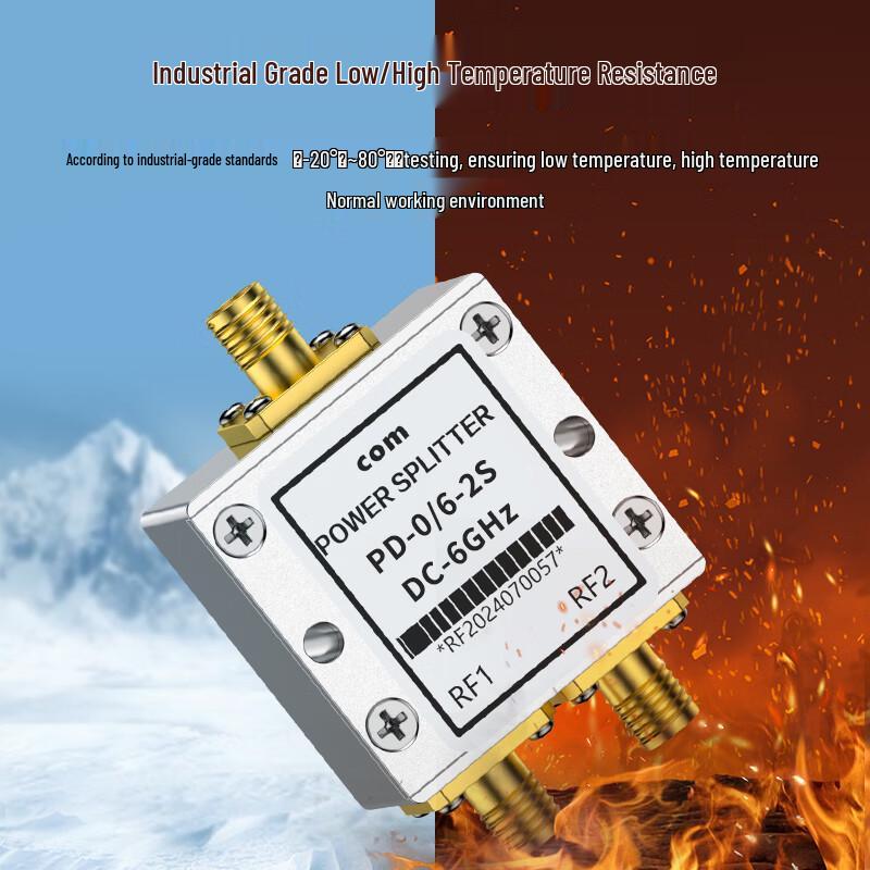 SMA 1-в-2 Сплиттер/Комбайнер РЧ мощности (0-6 ГГц)
