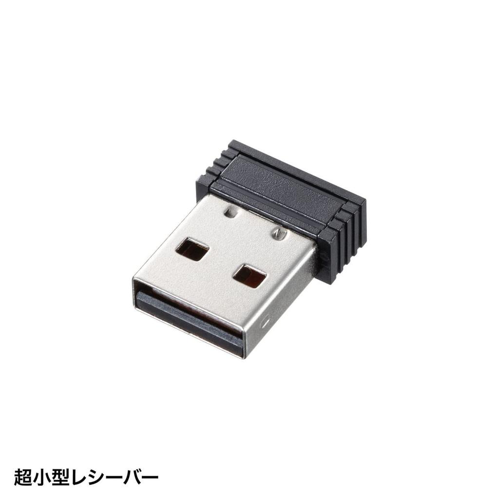 Клавиатура Sanwa Supply Wireless A Slim Design Antibacterial Pantograph Black (USB-приемник) СКБ-WL36BK