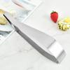 EW Baking Supplies Stainless Steel Cake Slicer Curved Leaf Shaped Cutter Cake Cutting Cake Mold