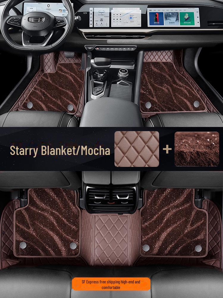 Всепогодные коврики для моделей Geely: Xingyue L, Ruiicon, Binyue, Boyue Cool, Galaxy L7/L6, Dihao GS